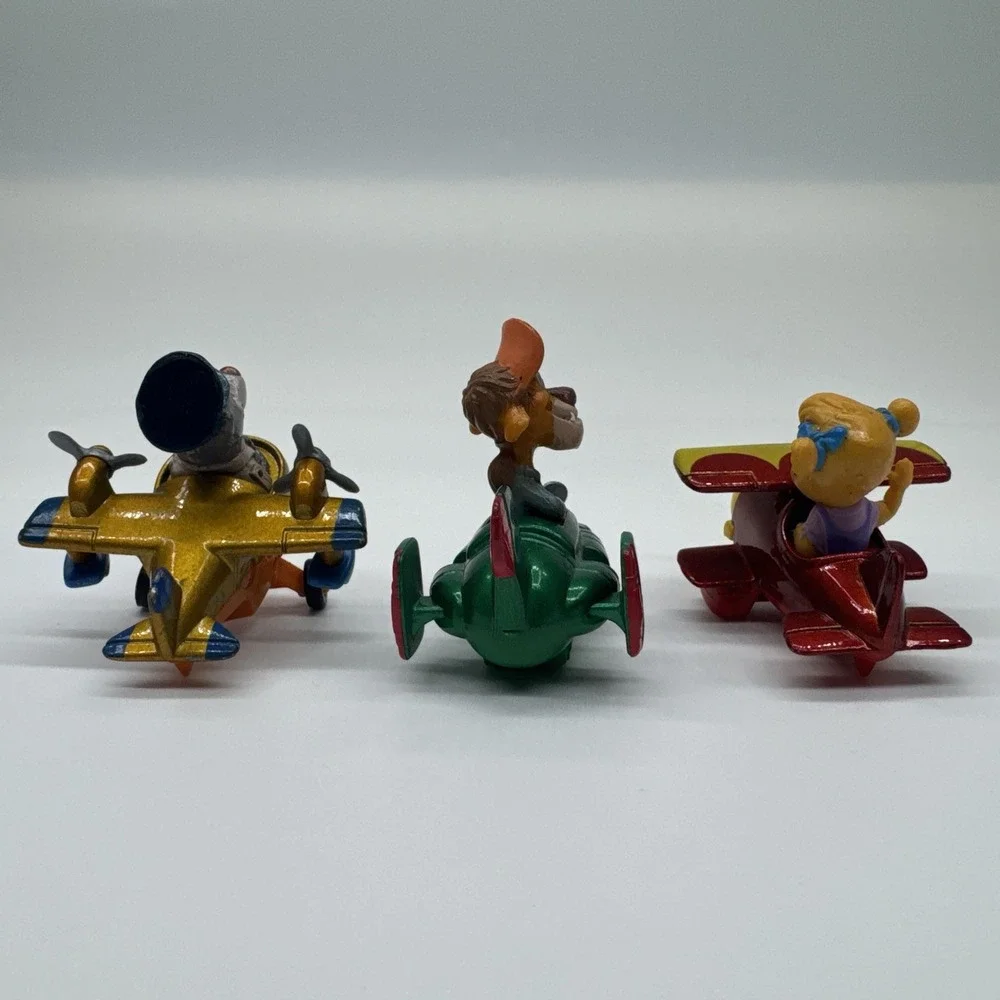 Disney TaleSpin 1989  Set of 3 Airplane McDonalds Happy Meal Toys